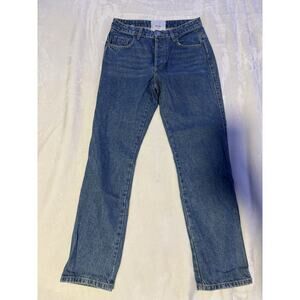 NWOT Women’s One Teaspoon Truckers Straight Leg Size 26 Denim Blue Jeans